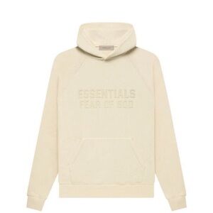 SS22 Fear of God Essentials' Hoodie 'Eggshell
